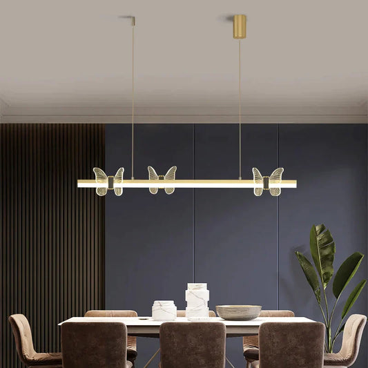 DecorBites™ Elegant Butterfly Flower Chandelier for Dining Room and Kitchen