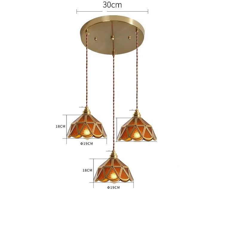 Copper Vintage Pendant Lamp