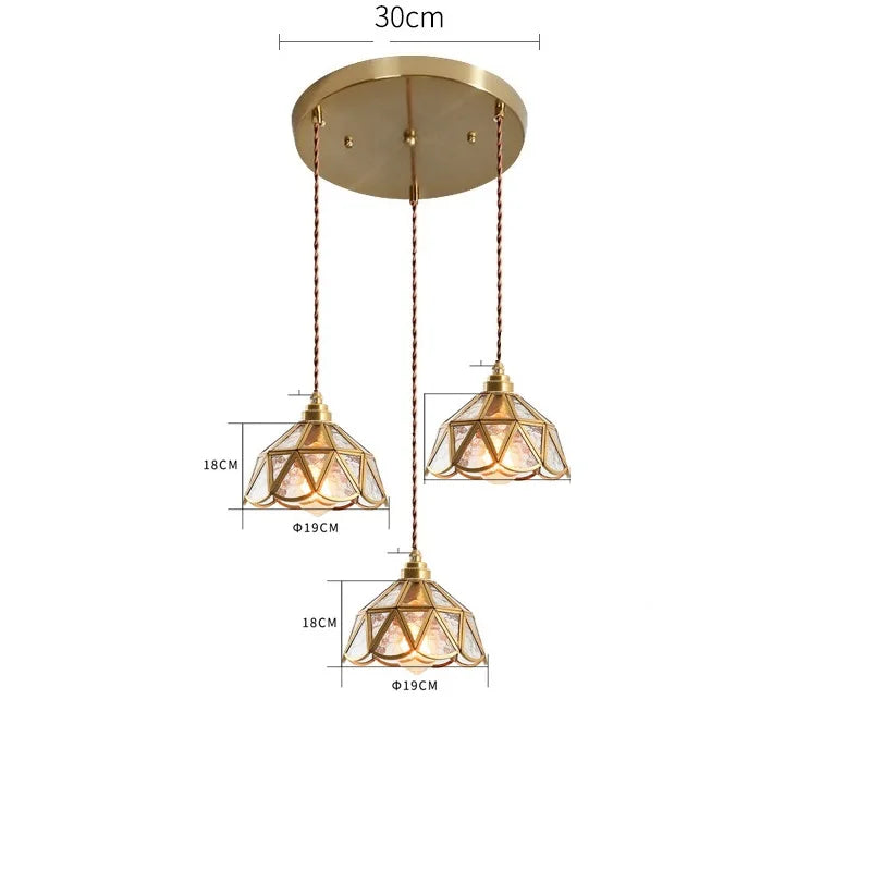 Copper Vintage Pendant Lamp