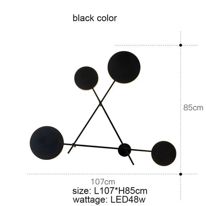 DecorBites™ Adjustable Rotating LED Wall Sconce with Switch, Modern Stair Hallway Fixture