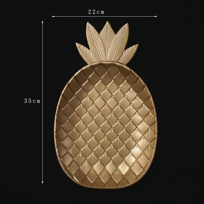 Gold Leaf Decorative Tray