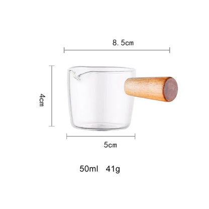 DecorBites™ Glass Sauce Dish with Handle