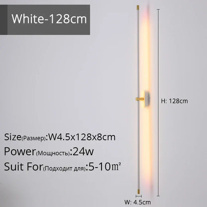 DecorBites™ LED Strip Wall Lamp for Modern Decor in Staircase, Bedroom, or Aisle