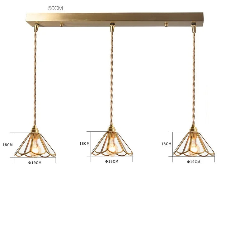 Copper Vintage Pendant Lamp