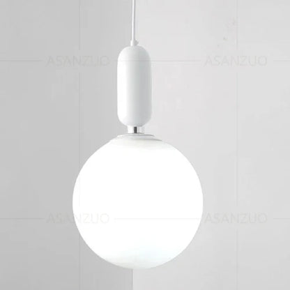DecorBites™ Glass Ball LED Bedside Pendant Lamp