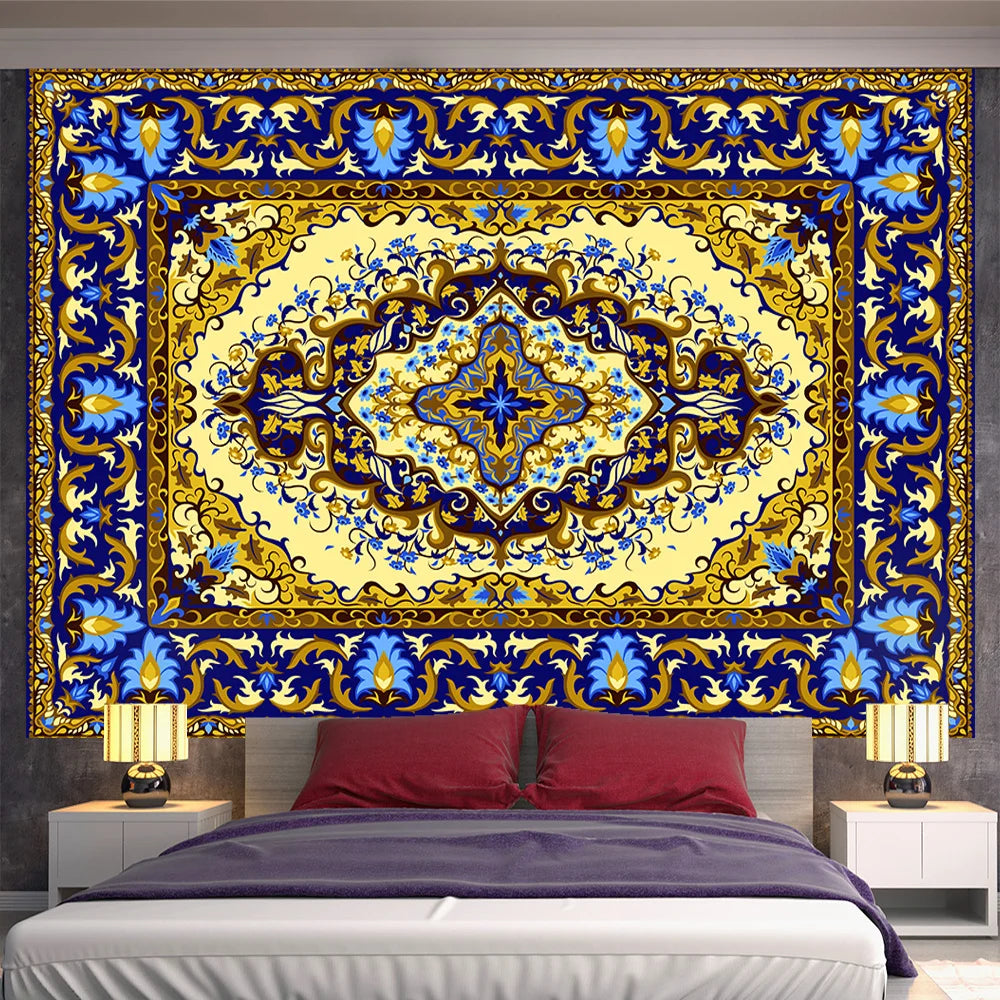 DecorBites™ Indian Mandala Tapestry Bohemian Witchcraft Hippie Bedroom Decor