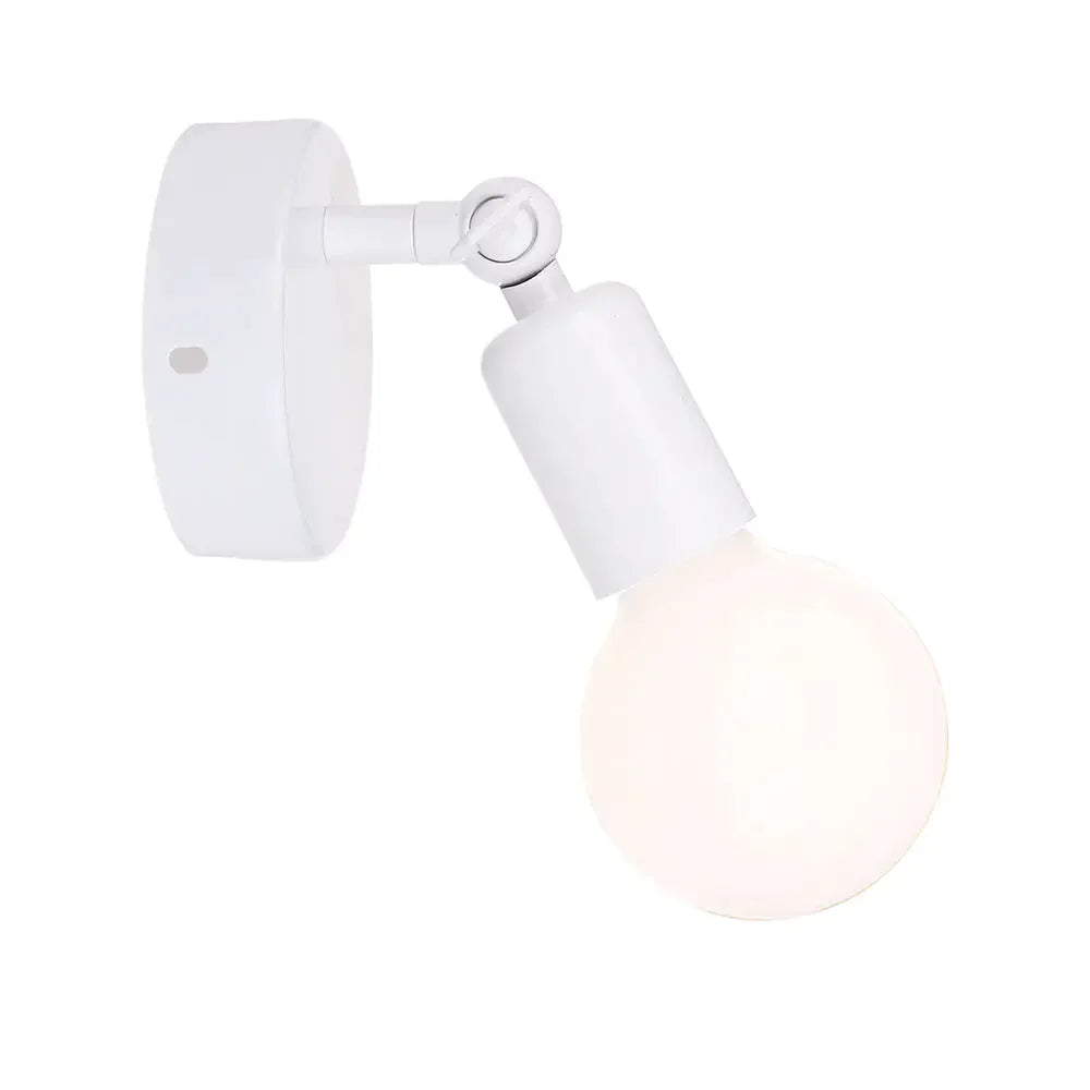 DecorBites™ Adjustable Angle Bedside Wall Lamp Holder for Modern Indoor Sconces