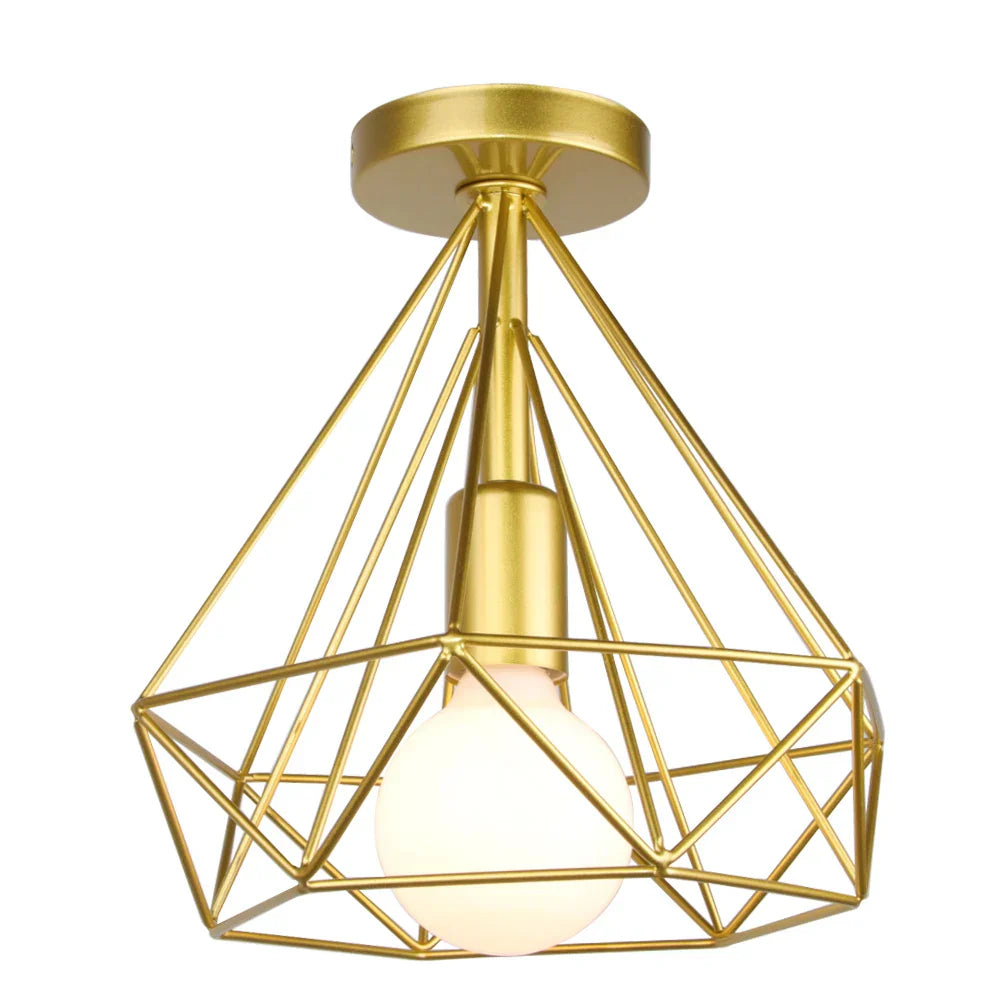 DecorBites™ Industrial Ceiling Light - Modern Nordic Iron Lamp Shade for Home Decor
