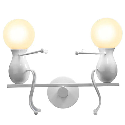 DecorBites™ Creative LED Wall Light Indoor Wall Sconce Modern Art Decor Iron E27