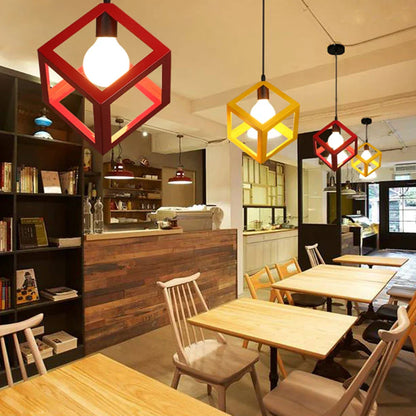 DecorBites™ Geometric LED 3-Light Pendant for Indoor Lighting & Decor