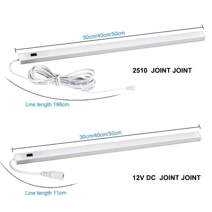 DecorBites™ LED Under Cabinet Light Hand Sweep Switch Sensor Lamp Night Lights