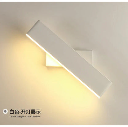 DecorBites™ 360 Degree Rotate Wall Lamp for Bedroom Hotel Bedside Sconce Reading Light