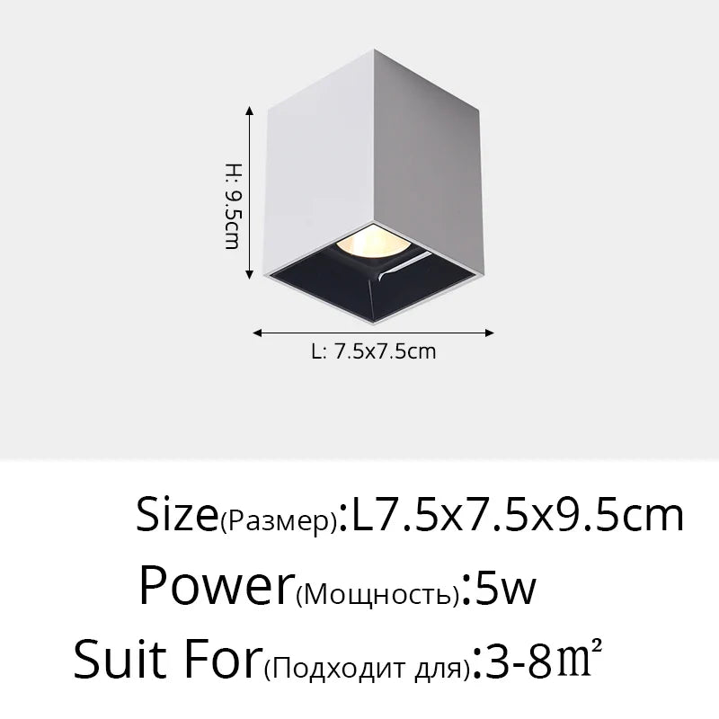 LED Adjustable Ceiling Spotlight