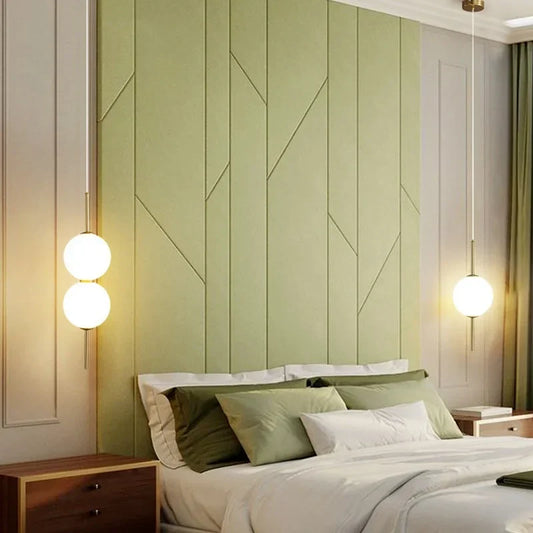 DecorBites™ Glass Ball LED Pendant Lamps - Warm Milky White Hanging Lights