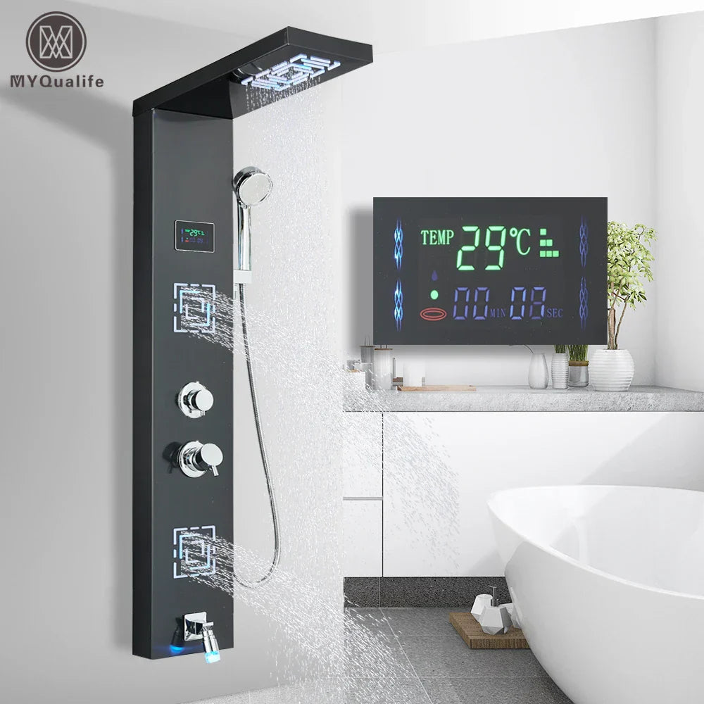 LED Rainfall Shower System