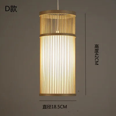 Bamboo Modern Chandelier Light