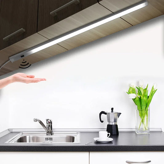 DecorBites™ LED Cabinet Light with Motion Sensor - USB Plug, Kitchen Bedroom Closet Night Lamp