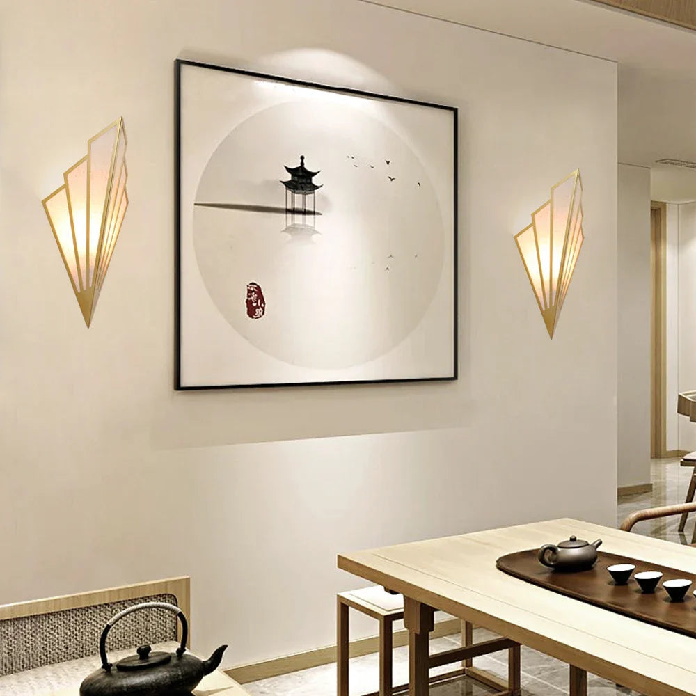 DecorBites™ LED Fan Wall Lamp for Indoor Lighting - E14 5W
