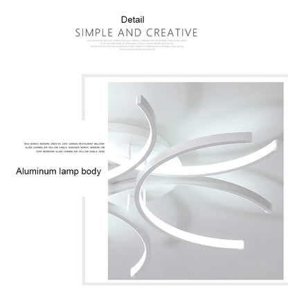 DecorBites™ Led Chandelier Modern Ceiling Light Fixture