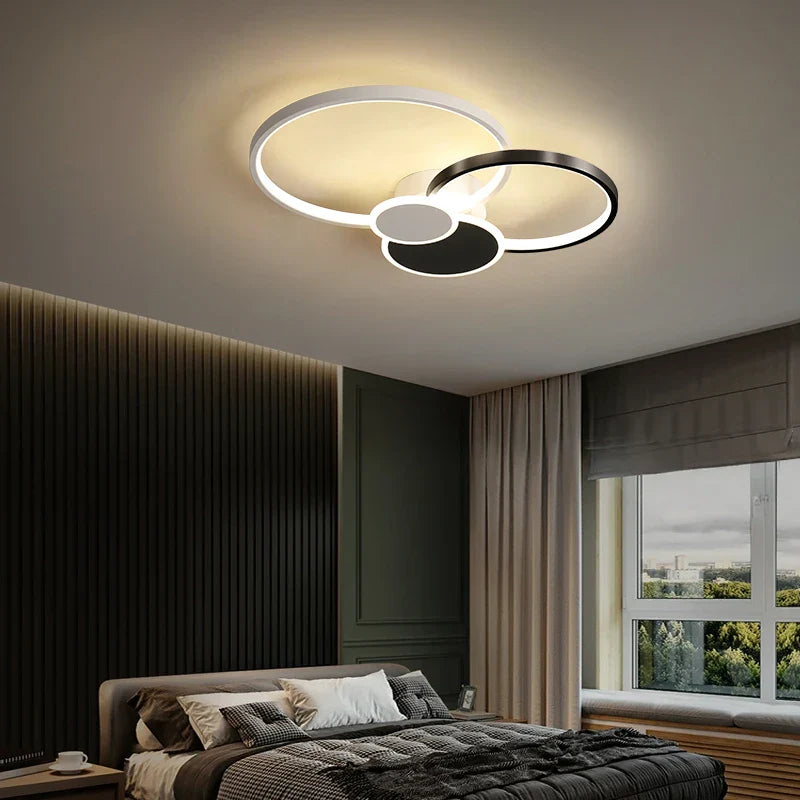 Gold Modern LED Chandelier 120cm 120W Dimmable
