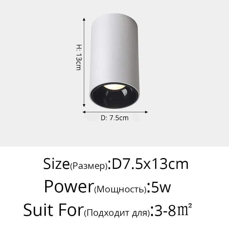LED Adjustable Ceiling Spotlight