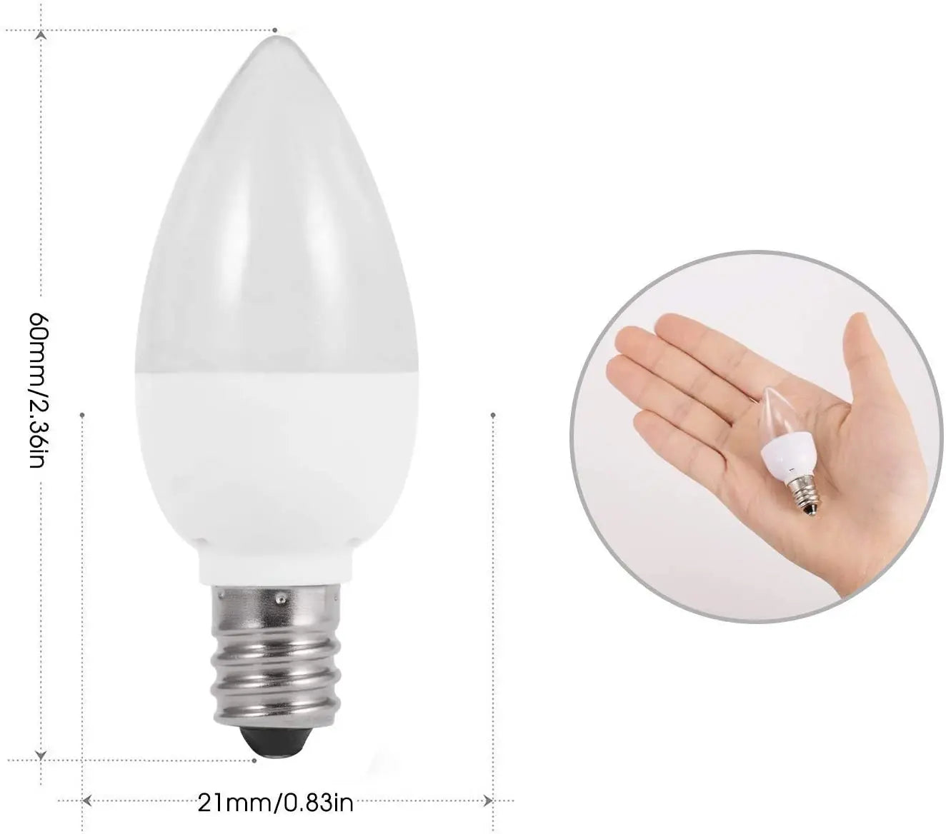 RGB Candle Light Bulb