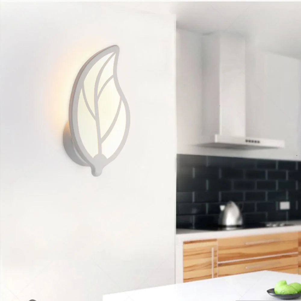 Gold Leaf LED Sconce