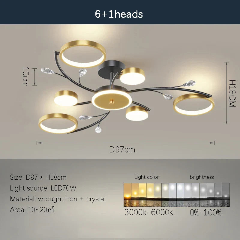 Modern Indoor LED Chandelier