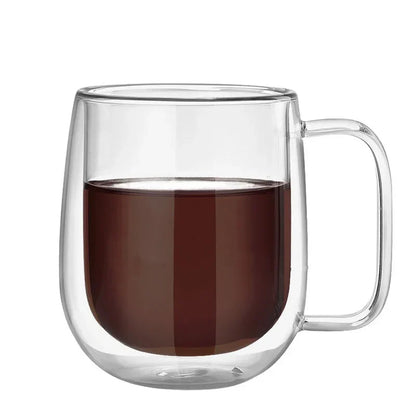 DecorBites™ Double Wall Glass Kungfu Tea Coffee Mug