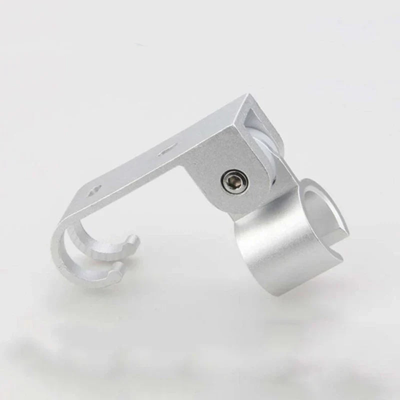 DecorBites™ Adjustable Aluminum Rain Head Holder for Shower - Wall Mounted, Rustproof Stand