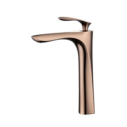 Gold Single Handle Faucet With Precise Control