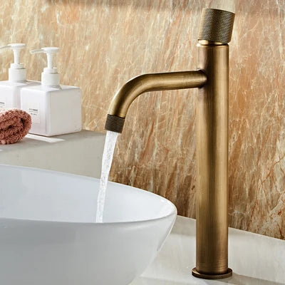 Antique Bronze Bathroom Sink Faucet