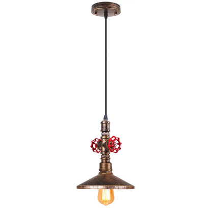 DecorBites™ Industrial Retro Pendant Light Fixture Water Pipe Lamp for Kitchen and Home Decor