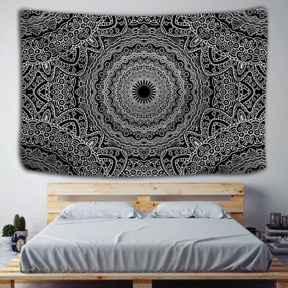 DecorBites™ Indian Mandala Tapestry Hippie Wall Hanging Beach Yoga Mat Bedspread Table Cloth
