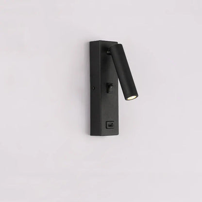 DecorBites™ LED Wall Light Switch Bedroom Indoor USB Night Reading Sconce Luminaria