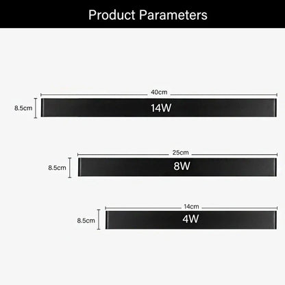 DecorBites™ LED Wall Lamp: Modern Simplicity Indoor Light for Bedroom, Living Room, Stairs - 4W, 8W, 14W