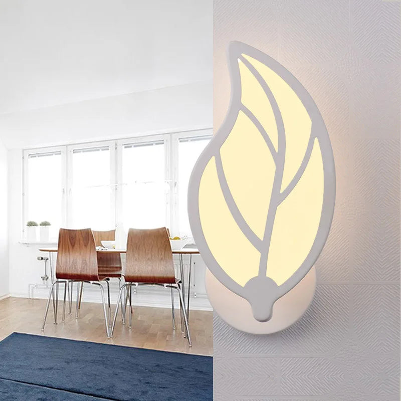 Gold Leaf LED Sconce