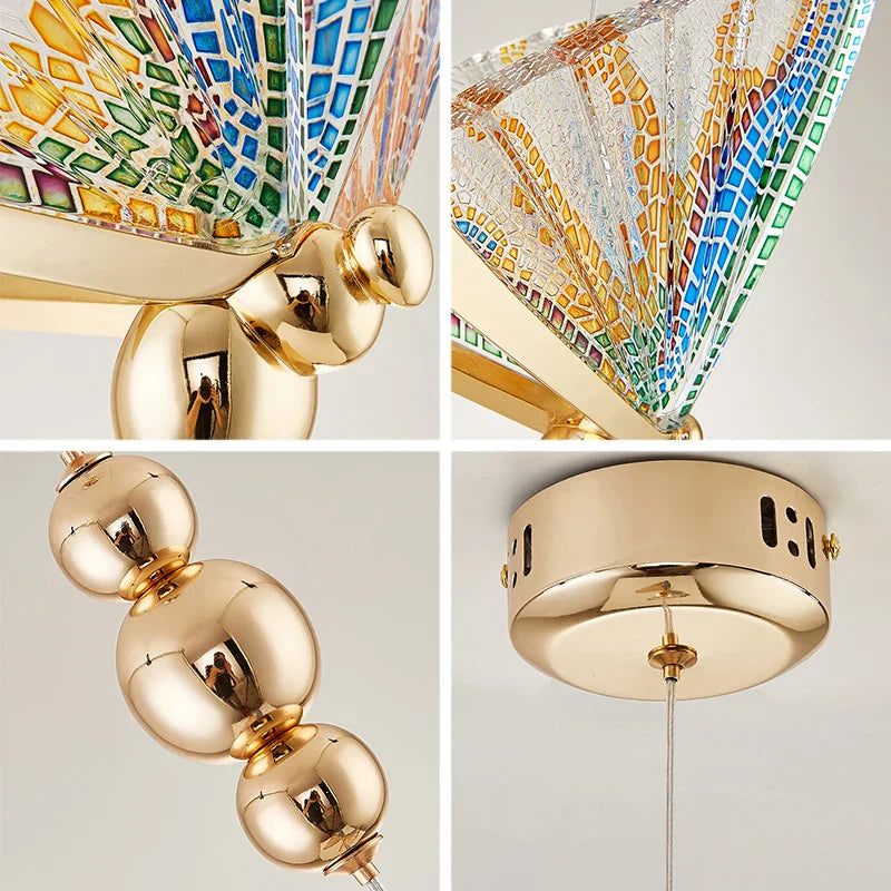 Colorful Acrylic Butterfly Light