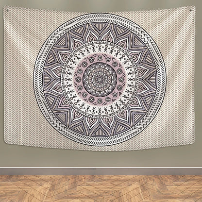 DecorBites™ Indian Mandala Tapestry Wall Hanging Beach Shawl Mat Blanket Bohe Tapestries