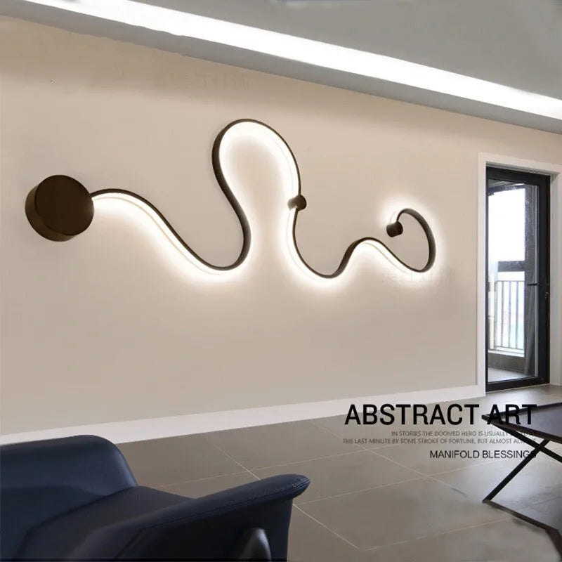 DecorBites™ Iron Body LED Wall Lamp for Bedroom, Living Room, Study - Modern Sconce Fixture