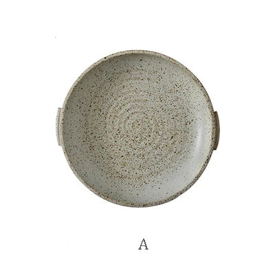Round Ceramic Dinner Plate