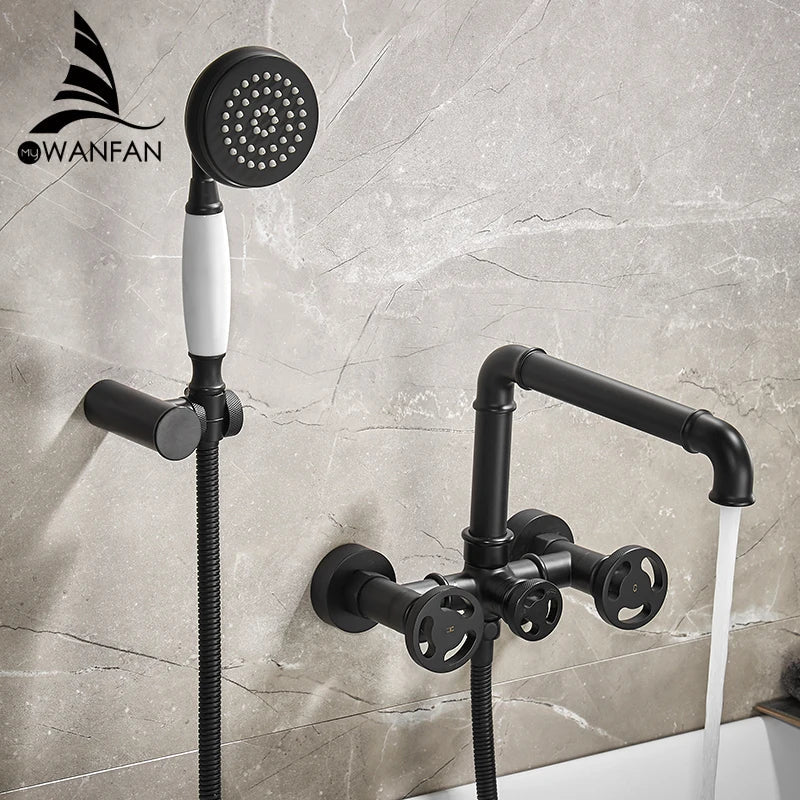 Gold Dual Control Shower Set