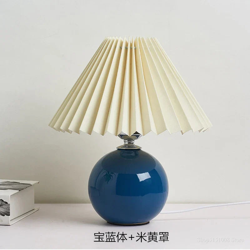 Ivory Ceramic Table Lamp
