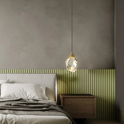 DecorBites™ Crystal Copper LED Wall Lamp for Bedroom and Stairs