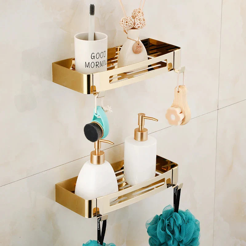 Gold Copper Hardware Set