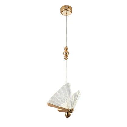 DecorBites™ LED Butterfly Pendant Light for Living Room Chandelier - Colorful Acrylic Insect Fixture