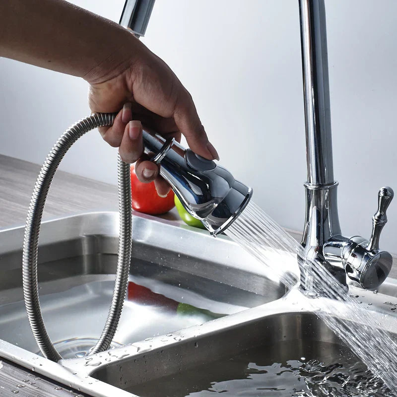 Bronze Rotating Kitchen Faucet