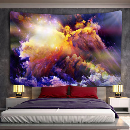 DecorBites™ Galaxy Psychedelic Space Tapestry Hanging for High-Quality Boho Decor