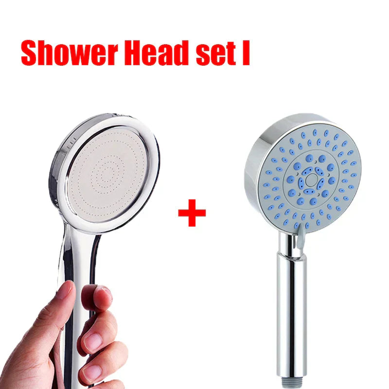 Chrome Dual Shower Head