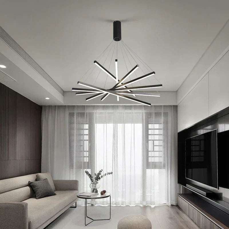 LED Ladder Pendant Light